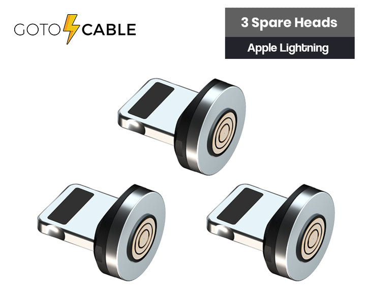 3 x Original Apple Replacement Heads